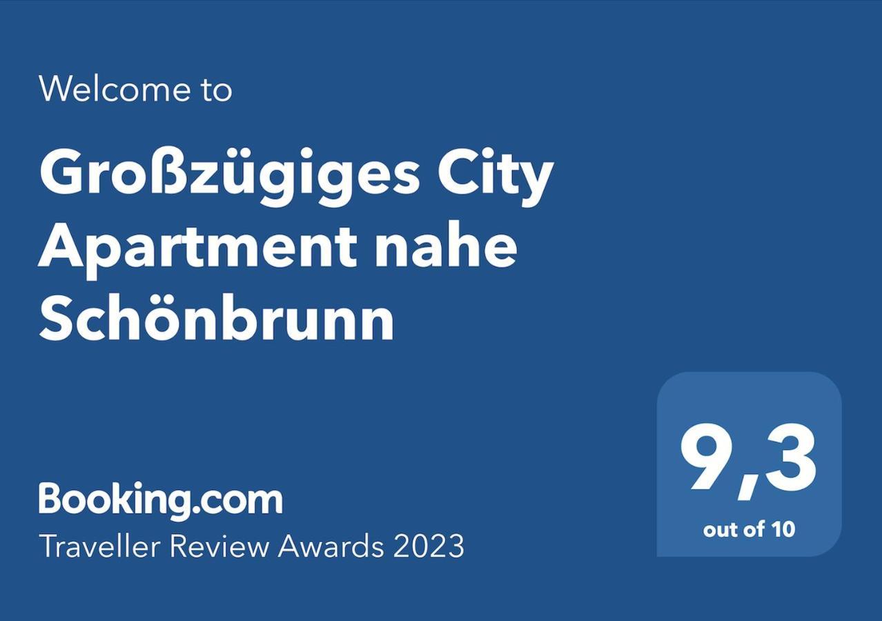 Grosszugiges City Apartment Nahe Schonbrunn Wien Eksteriør bilde